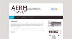 Desktop Screenshot of aerm.org