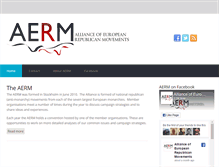 Tablet Screenshot of aerm.org